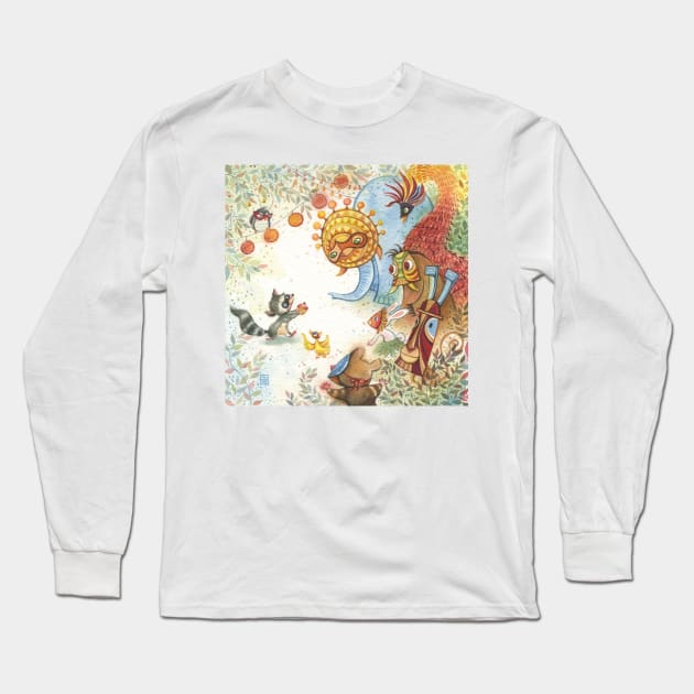 Party Long Sleeve T-Shirt by Alina Chau